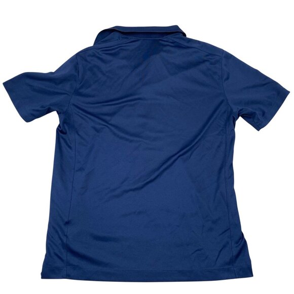 Nike Golf Men's Dri-Fit Polo Shirt Large Blue Short Sleeve Performance Activewea - Picture 2 of 14